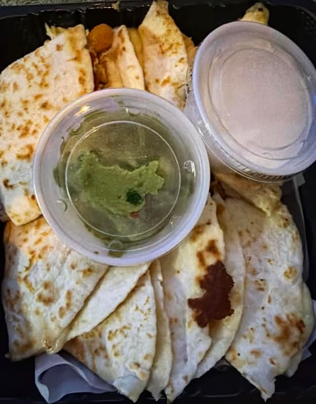 Quesadillas.
